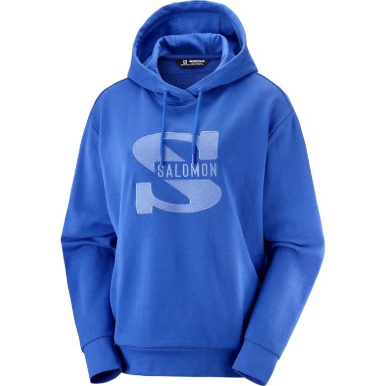 Blue Salomon Outlife Logo Summer Women's Sweatshirt | IE YQ2518